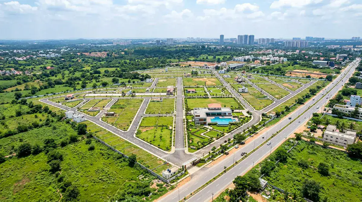 Aerial overview of KNS District 30 Aerial overview of KNS District 30